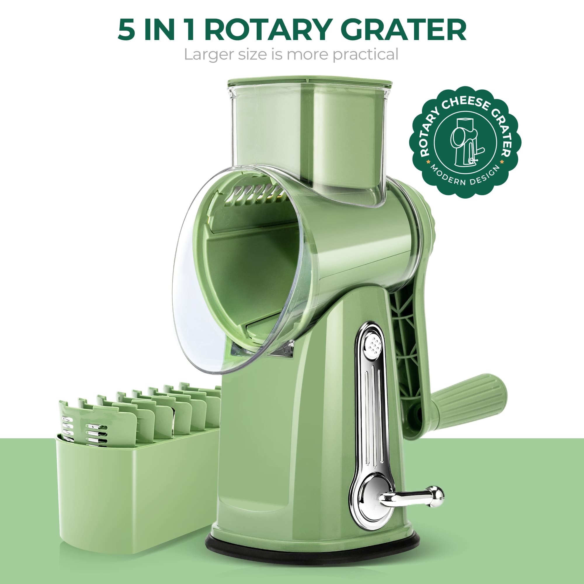 Vegetable slicer and grater kitchen prep detail