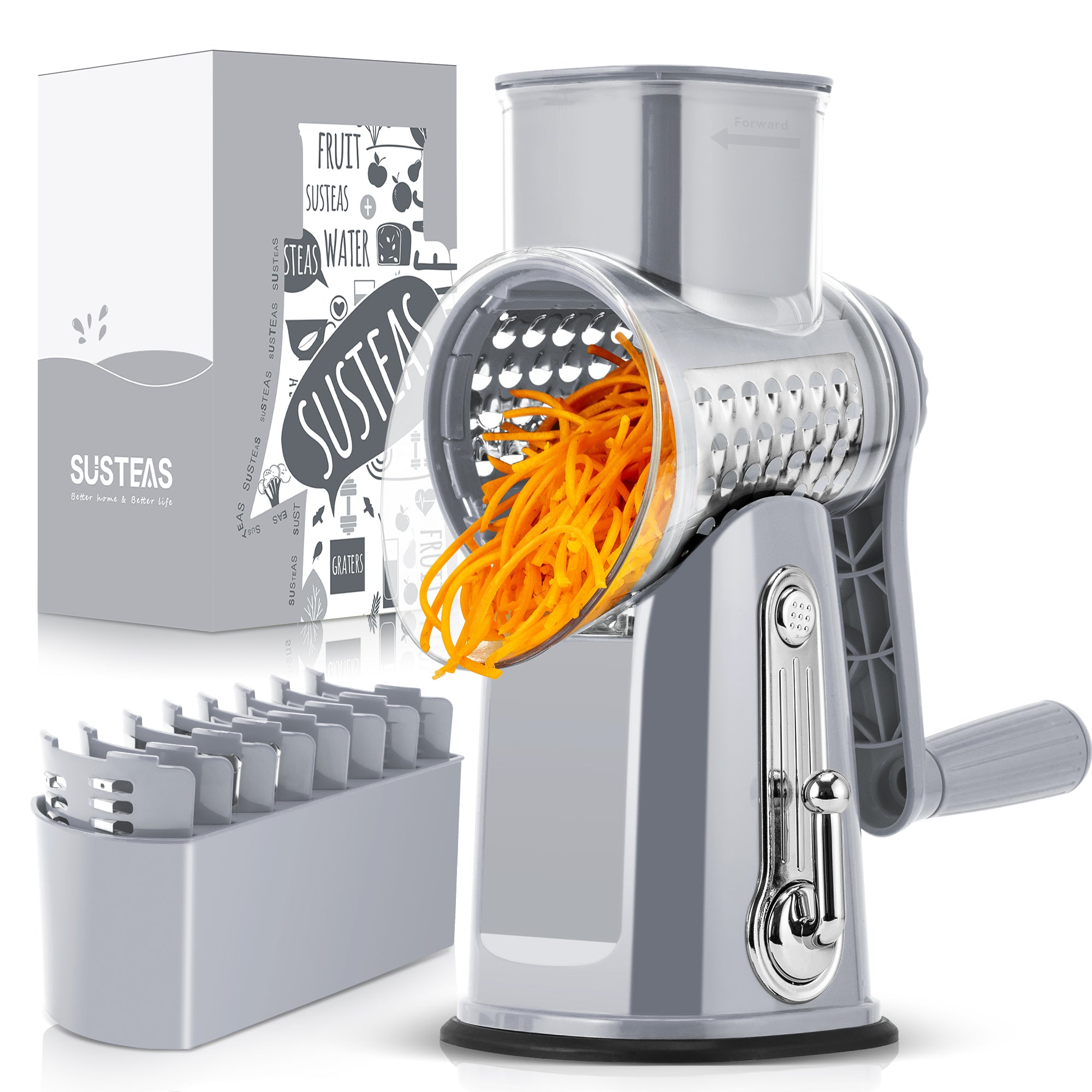 Grey LS1070 vegetable slicer and grater
